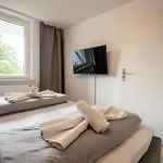 Apartament Messe-apartment Fuer 5 Gaeste Mit Balkon Und Lift Hanower