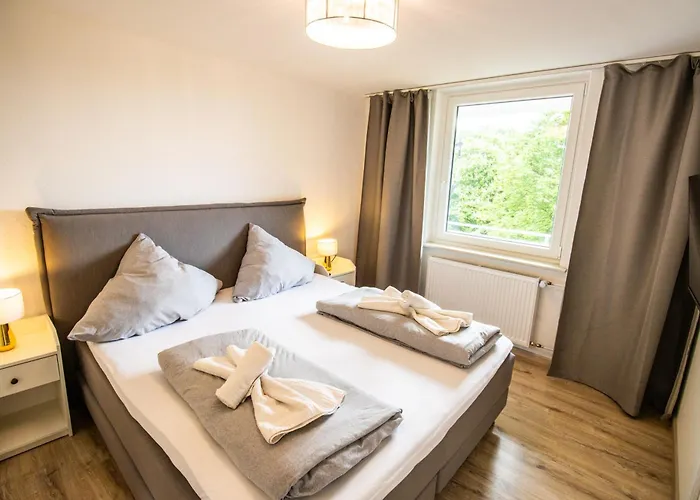 Messe-apartment Fuer 5 Gaeste Mit Balkon Und Lift 汉诺威